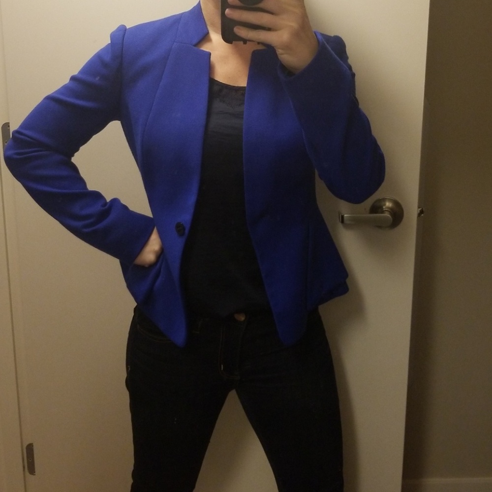 Royal Blue Blazer